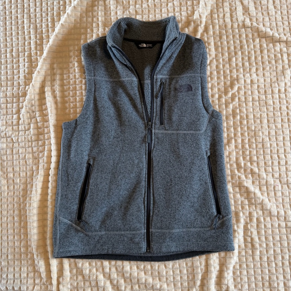 The North Face Charcoal Fleece Vest